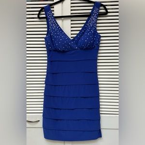 Jessica Blue Dress Size 4